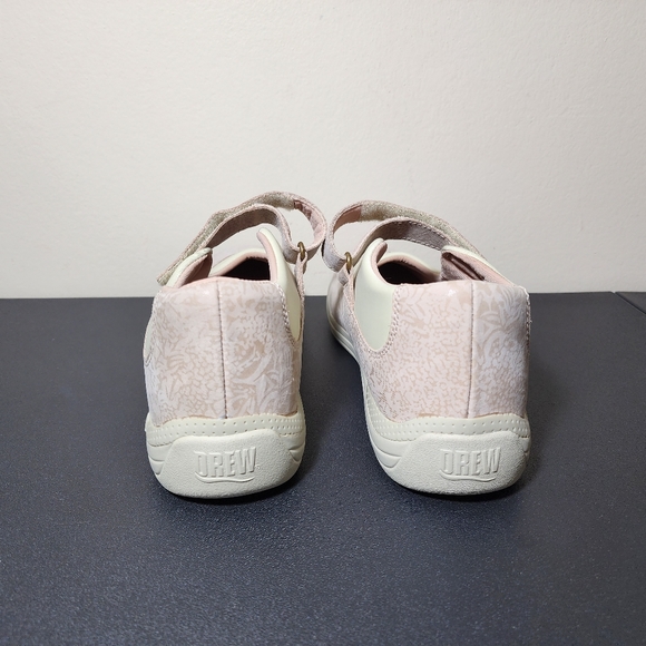 Drew Rose Womens Beige Leather Mary Jane Orthopedic Diabetic Comfort Shoes Sz 8 - Picture 5 of 10